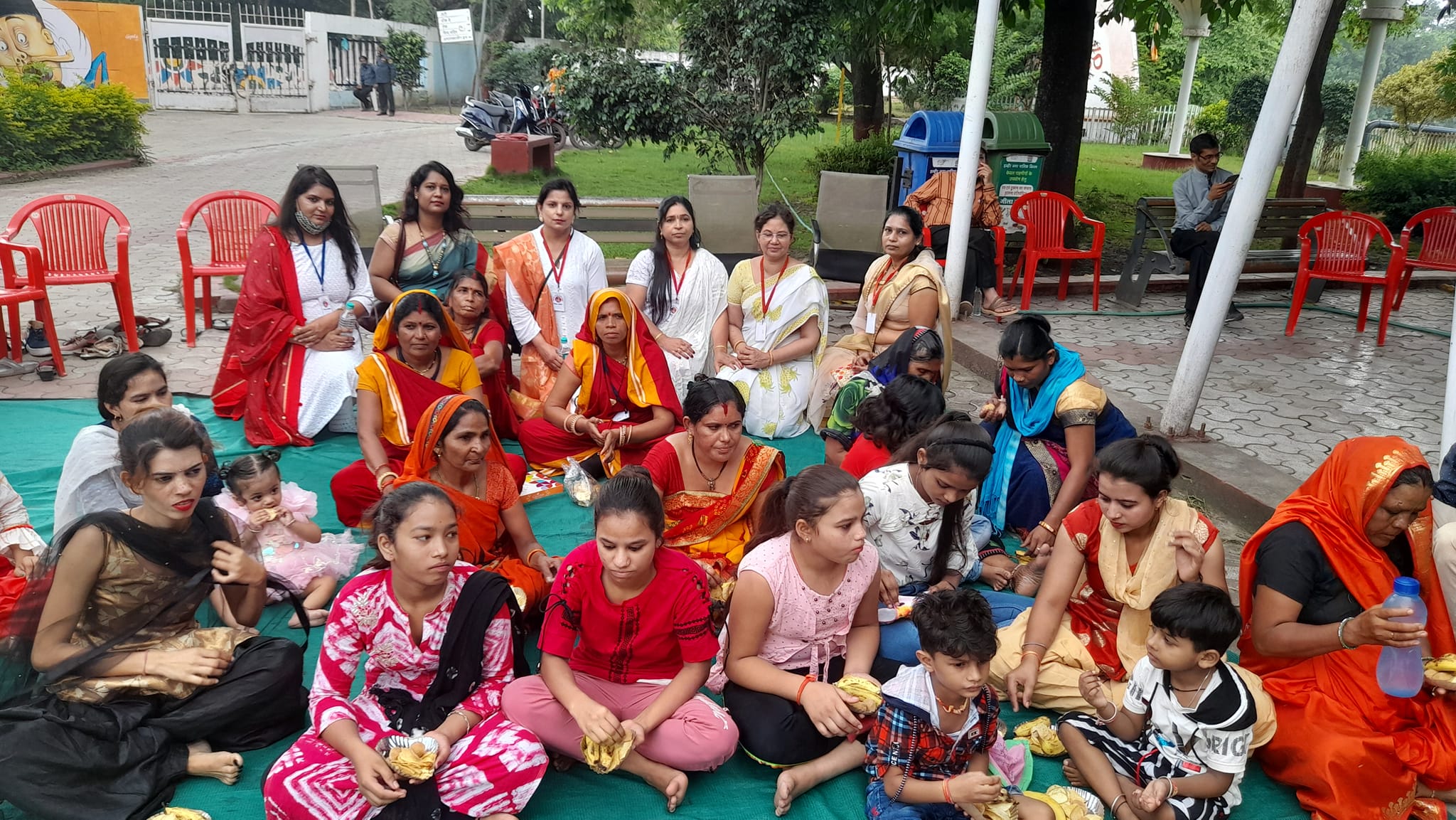 Women community gathering